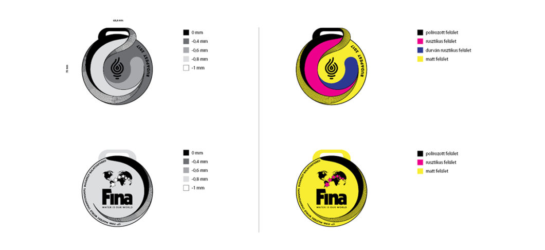 Graphasel Design Studio - 17. FINA World Championships, Budapest 2017 – arculat - Arculat Csomagolás Print Termék tervezés Graphasel Design Studio - 17. FINA World Championships, Budapest 2017 – arculat - Arculat Csomagolás Print Termék tervezés