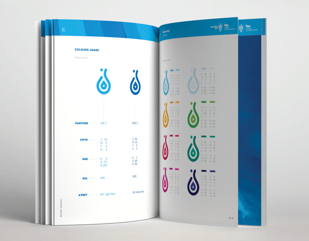 Graphasel Design Studio - 17. FINA World Championships, Budapest 2017 – arculat - Arculat Csomagolás Print Termék tervezés Graphasel Design Studio - 17. FINA World Championships, Budapest 2017 – arculat - Arculat Csomagolás Print Termék tervezés