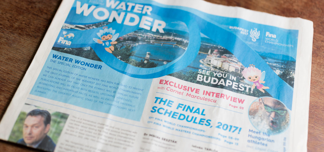 Graphasel Design Studio - 17. FINA World Championships, Budapest 2017 – arculat - Arculat Csomagolás Print Termék tervezés Graphasel Design Studio - 17. FINA World Championships, Budapest 2017 – arculat - Arculat Csomagolás Print Termék tervezés