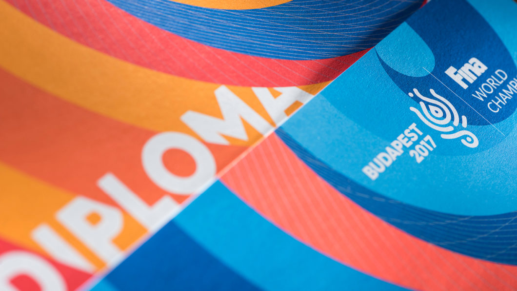 Graphasel Design Studio - 17. FINA World Championships, Budapest 2017 – arculat - Arculat Csomagolás Print Termék tervezés Graphasel Design Studio - 17. FINA World Championships, Budapest 2017 – arculat - Arculat Csomagolás Print Termék tervezés