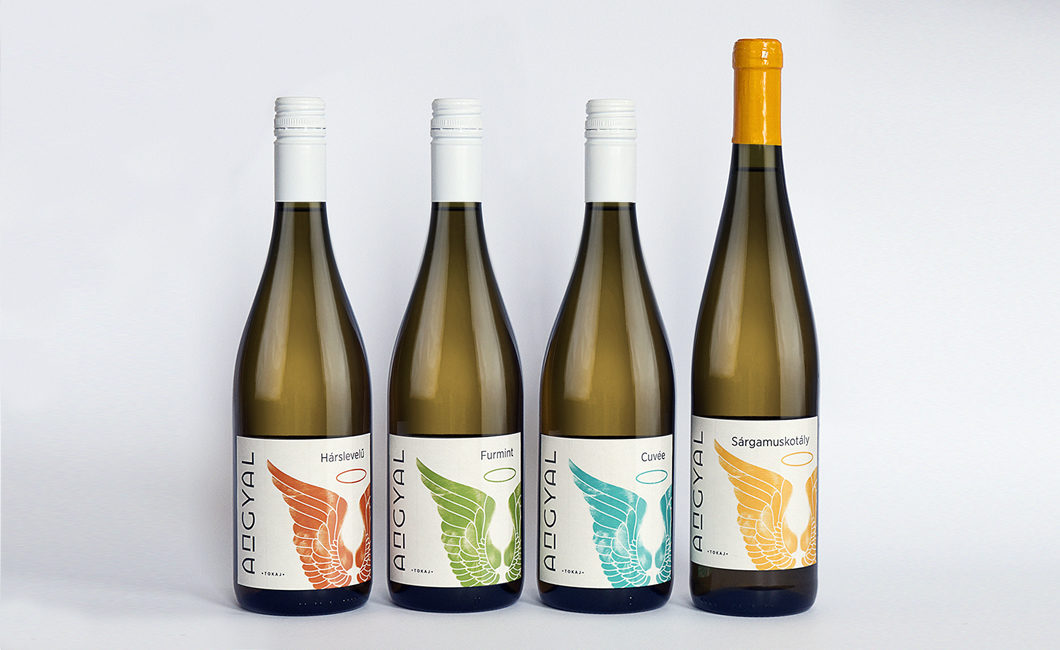 Graphasel Design Studio - Angyal Borászat címkecsalád - Arculat Print Graphasel Design Studio - Angyal Borászat címkecsalád - Arculat Print