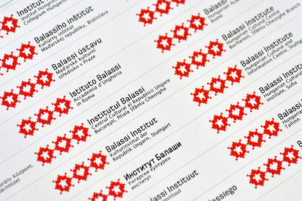 Graphasel Design Studio - Balassi Intézet Arculat - Arculat Print Graphasel Design Studio - Balassi Intézet Arculat - Arculat Print