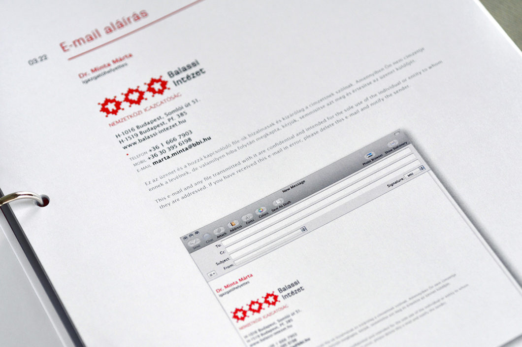 Graphasel Design Studio - Balassi Intézet Arculat - Arculat Print Graphasel Design Studio - Balassi Intézet Arculat - Arculat Print
