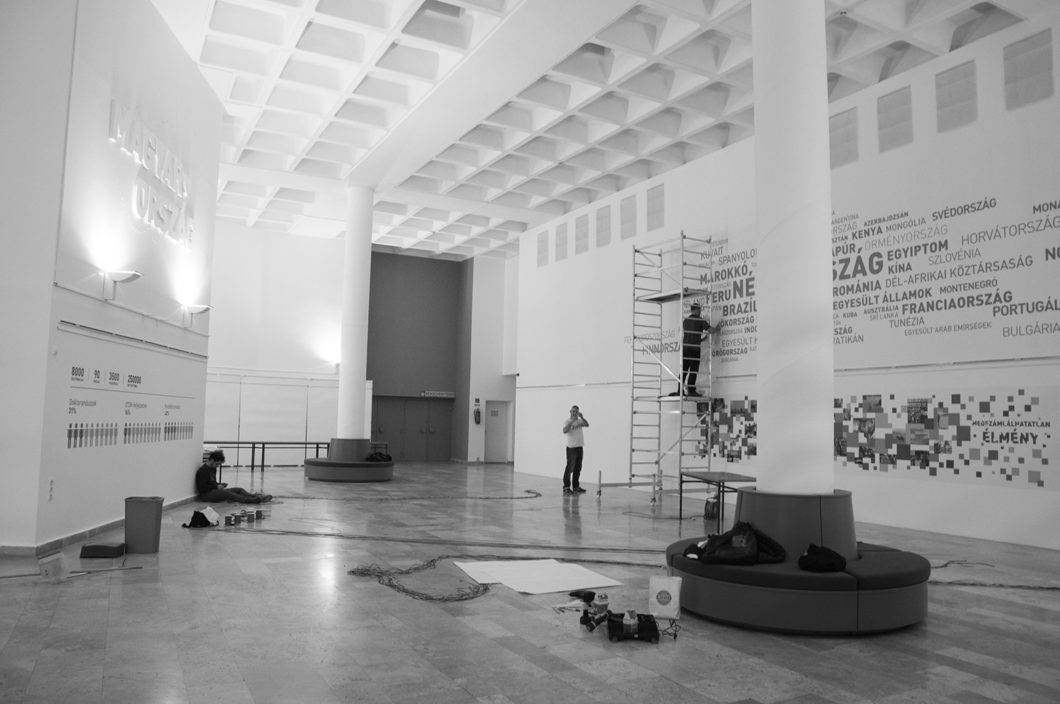 Graphasel Design Studio - Campus Hungary térinstalláció - Enteriőr Print Graphasel Design Studio - Campus Hungary térinstalláció - Enteriőr Print