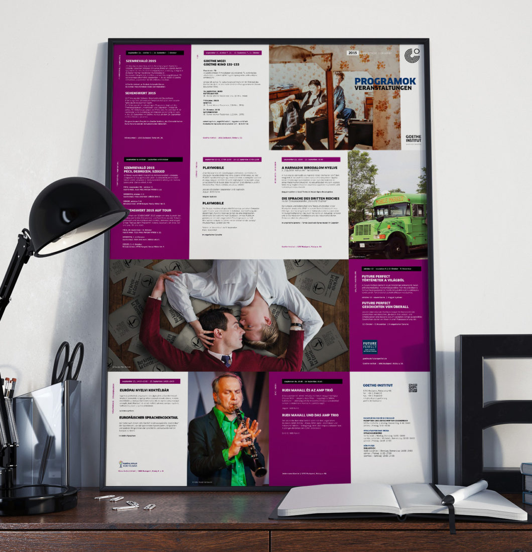 Graphasel Design Studio - Goethe Intézet - Print Graphasel Design Studio - Goethe Intézet - Print