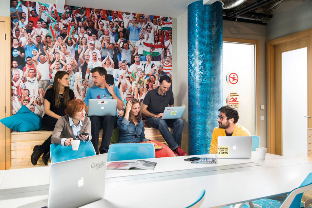 Graphasel Design Studio - Google Budapest – spa office - Enteriőr Graphasel Design Studio - Google Budapest – spa office - Enteriőr