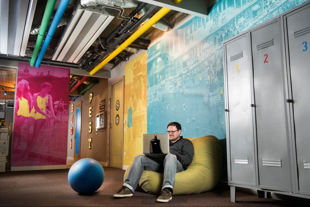 Graphasel Design Studio - Google Budapest – spa office - Enteriőr Graphasel Design Studio - Google Budapest – spa office - Enteriőr