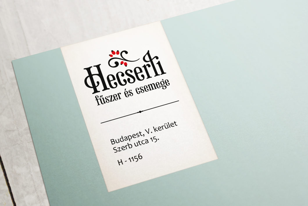 Graphasel Design Studio - Hecserli Biofűszer és Csemege - Arculat Print Graphasel Design Studio - Hecserli Biofűszer és Csemege - Arculat Print