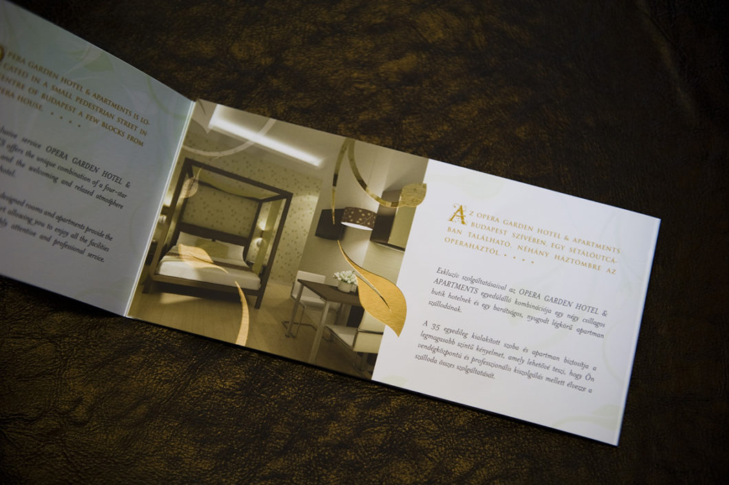 Graphasel Design Studio - Hotel Opera Garden - Arculat Print Graphasel Design Studio - Hotel Opera Garden - Arculat Print