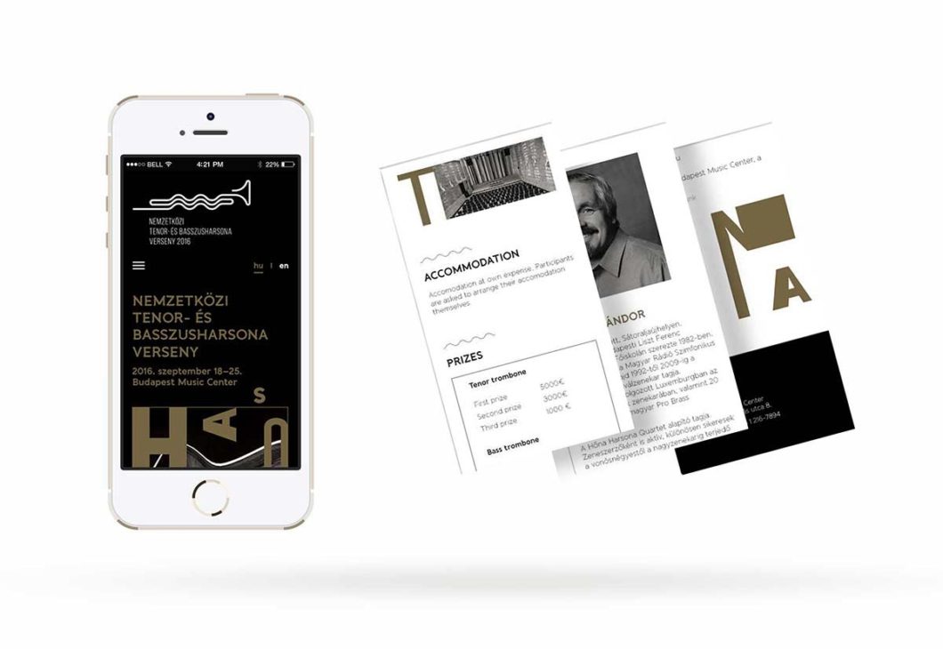 Graphasel Design Studio - Nemzetközi Harsonaverseny arculat - Arculat Online Print Graphasel Design Studio - Nemzetközi Harsonaverseny arculat - Arculat Online Print