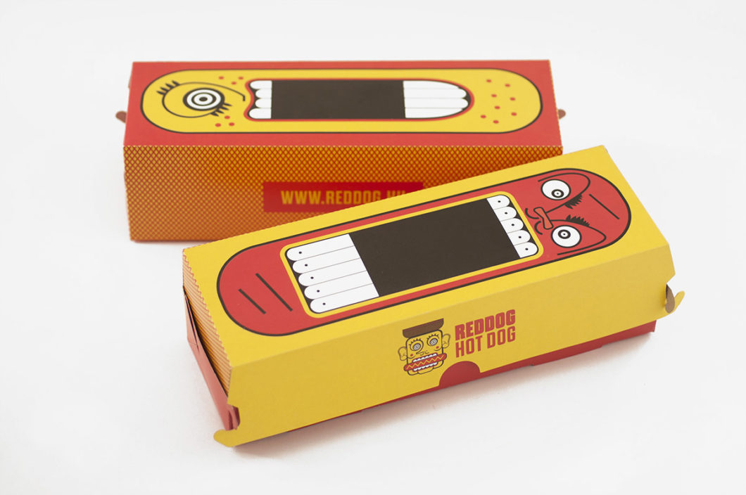 Graphasel Design Studio - Reddog Hot Dog - Arculat Csomagolás Print Graphasel Design Studio - Reddog Hot Dog - Arculat Csomagolás Print