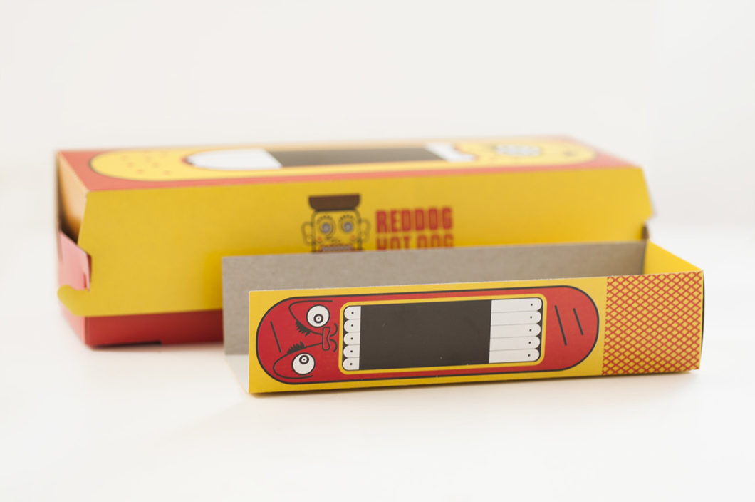 Graphasel Design Studio - Reddog Hot Dog - Arculat Csomagolás Print Graphasel Design Studio - Reddog Hot Dog - Arculat Csomagolás Print