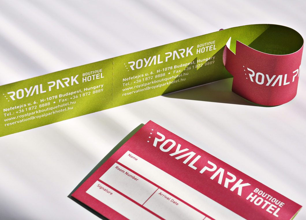 Graphasel Design Studio - Royal Park Boutique Hotel - Arculat Print Graphasel Design Studio - Royal Park Boutique Hotel - Arculat Print