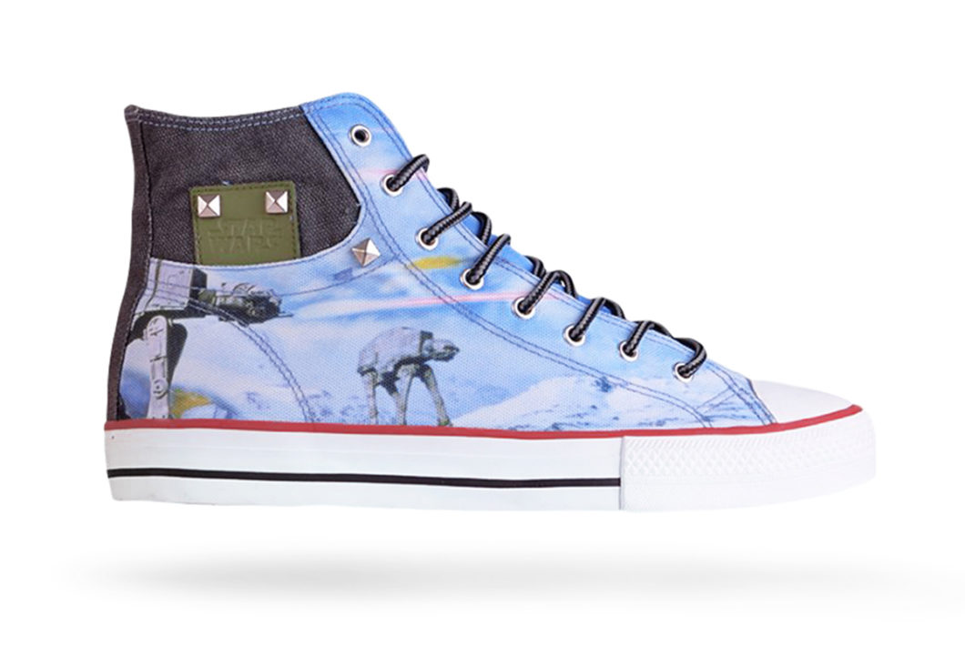 Graphasel Design Studio - Star Wars cipő kollekció - Arculat Csomagolás Print Termék tervezés Graphasel Design Studio - Star Wars cipő kollekció - Arculat Csomagolás Print Termék tervezés