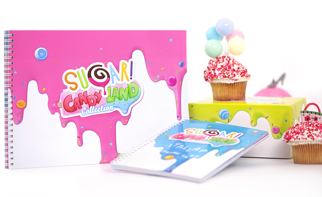 Graphasel Design Studio - Sugar! CandyLand kollekció - Arculat Csomagolás Print Graphasel Design Studio - Sugar! CandyLand kollekció - Arculat Csomagolás Print