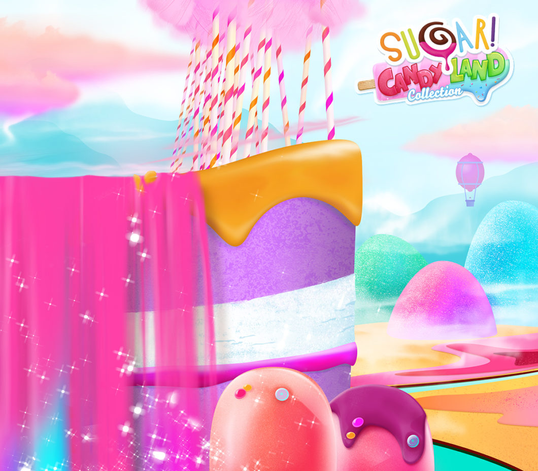 Graphasel Design Studio - Sugar! CandyLand kollekció - Arculat Csomagolás Print Graphasel Design Studio - Sugar! CandyLand kollekció - Arculat Csomagolás Print