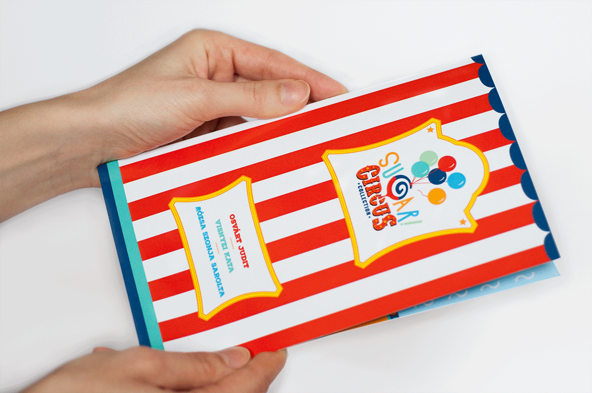 Graphasel Design Studio - Sugar! Cirkusz Kollekció - Csomagolás Graphasel Design Studio - Sugar! Cirkusz Kollekció - Csomagolás