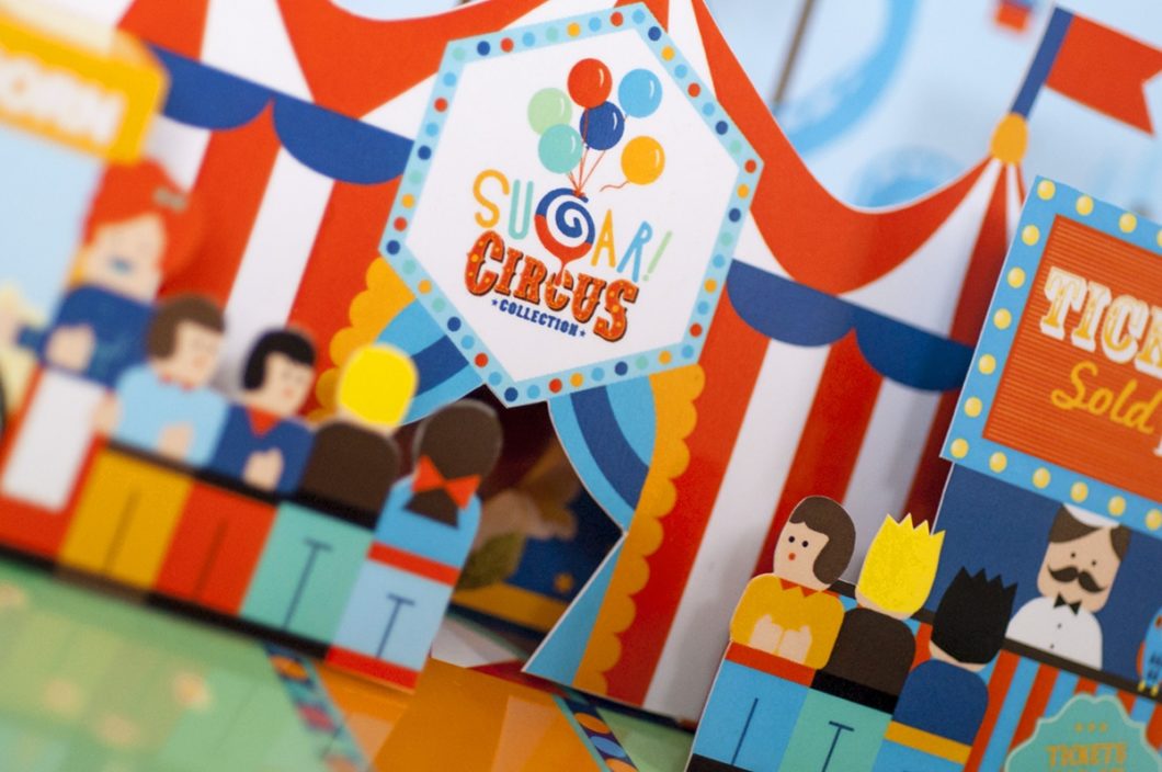 Graphasel Design Studio - Sugar! Cirkusz Kollekció - Csomagolás Graphasel Design Studio - Sugar! Cirkusz Kollekció - Csomagolás