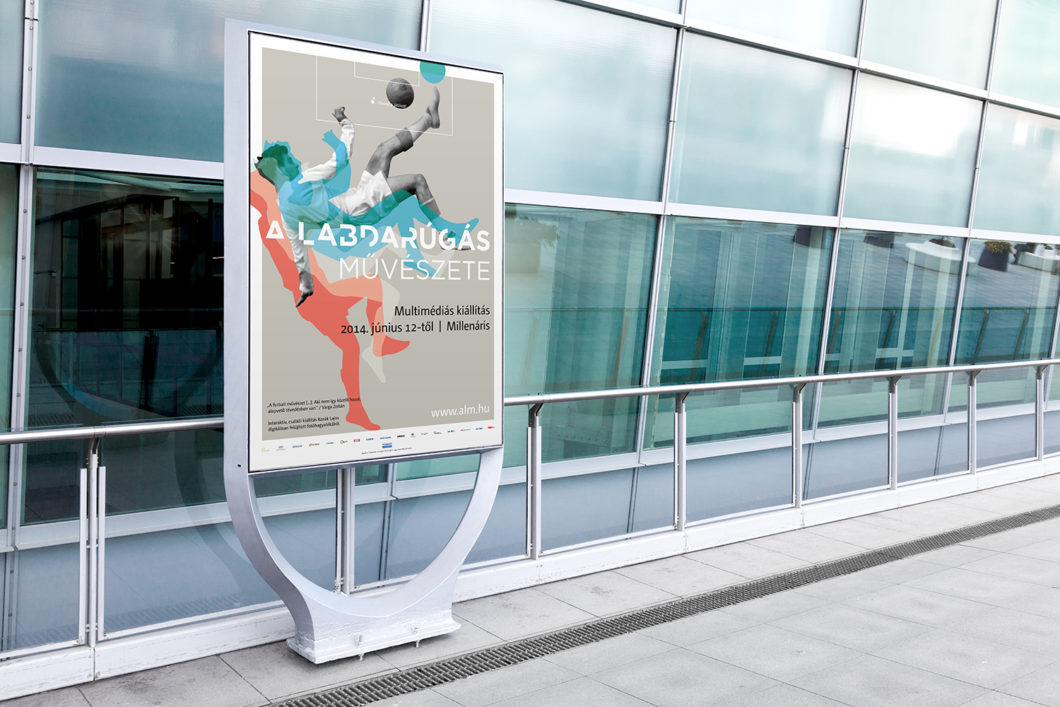 Graphasel Design Studio - A Labdarúgás Művészete kiállítás - Arculat Enteriőr Print Graphasel Design Studio - A Labdarúgás Művészete kiállítás - Arculat Enteriőr Print