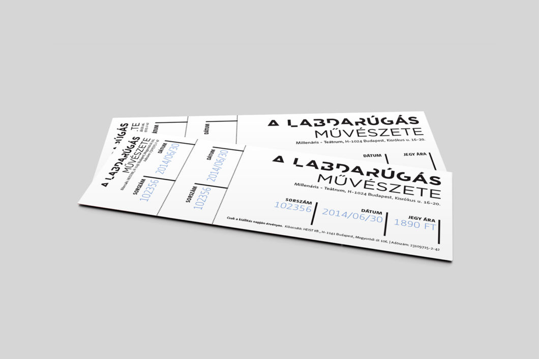 Graphasel Design Studio - A Labdarúgás Művészete kiállítás - Arculat Enteriőr Print Graphasel Design Studio - A Labdarúgás Művészete kiállítás - Arculat Enteriőr Print