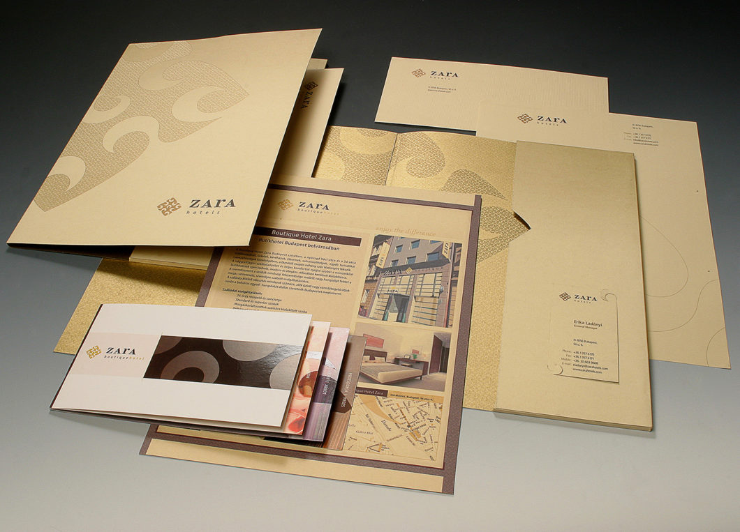 Graphasel Design Studio - Zara Hotel Arculat - Arculat Csomagolás Print Graphasel Design Studio - Zara Hotel Arculat - Arculat Csomagolás Print