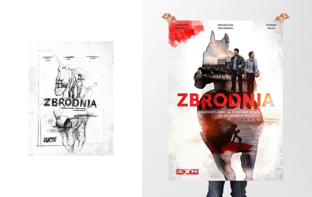 Graphasel Design Studio - Zbrodnia Keyart - Print Graphasel Design Studio - Zbrodnia Keyart - Print
