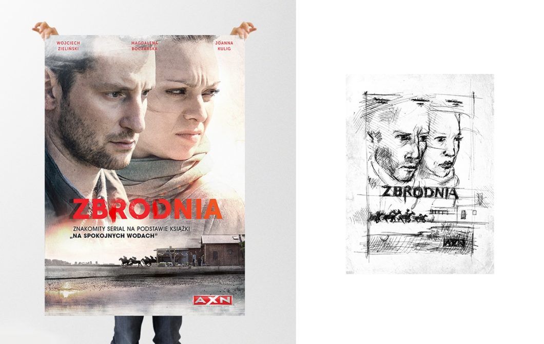 Graphasel Design Studio - Zbrodnia Keyart - Print Graphasel Design Studio - Zbrodnia Keyart - Print