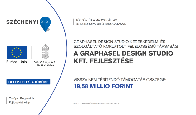 2021 Széchenyi Pályázat - Graphasel Design Studio